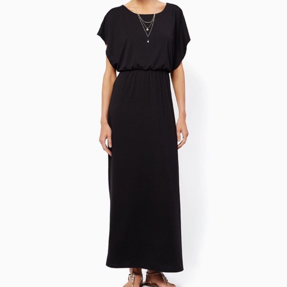 Black maxi dress by Charming Charlie